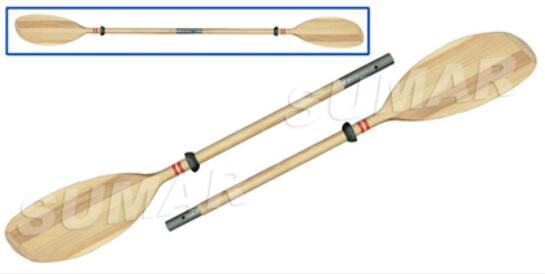 Wooden Paddle Double Modle